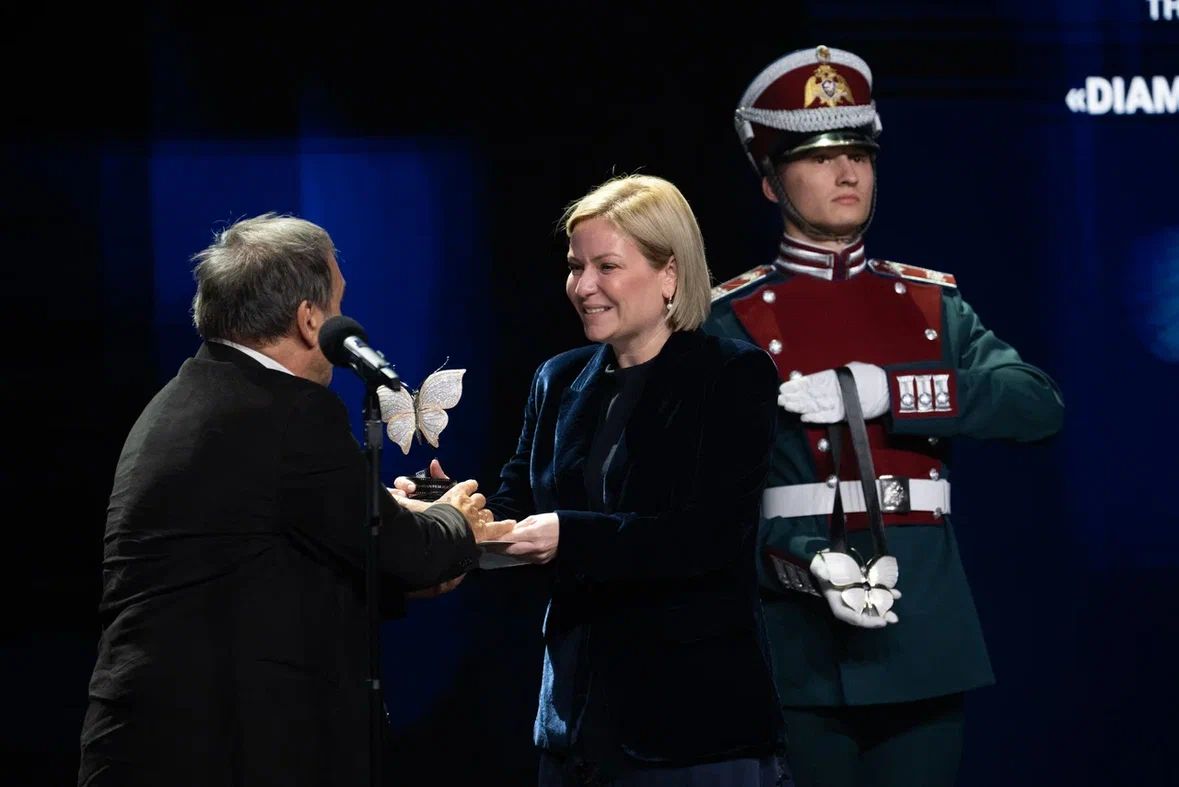 Церемония вручения первой Открытой Евразийской кинопремии «Бриллиантовая бабочка»