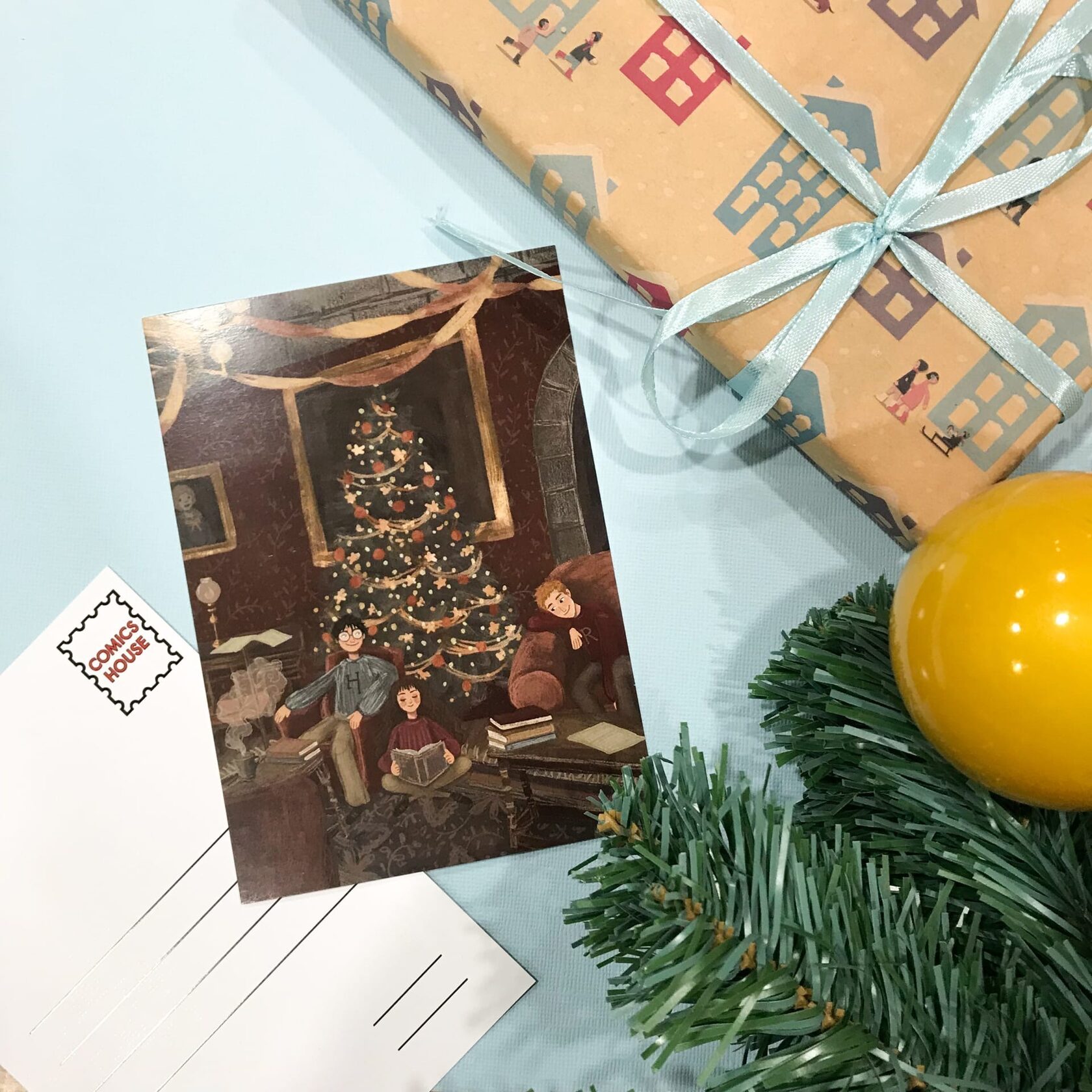 Открытка Гарри Поттер 1