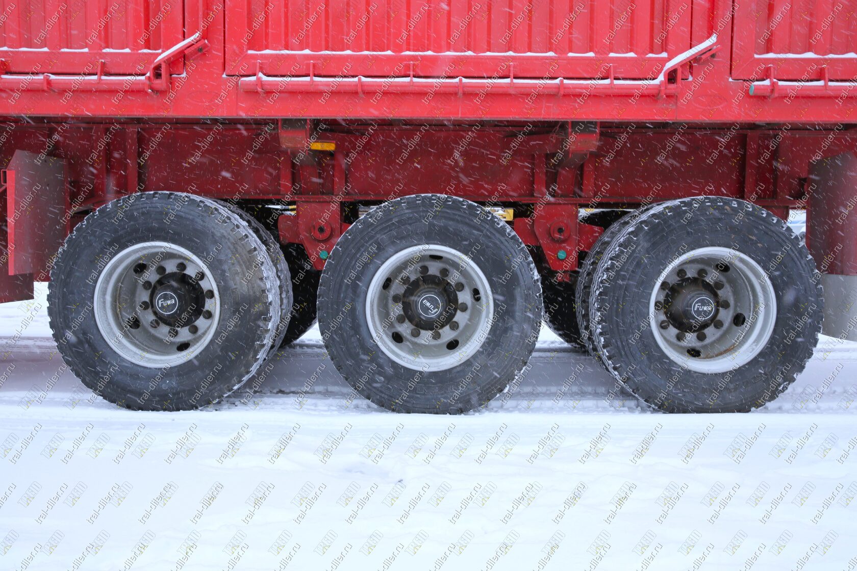 Полуприцеп самосвальный AMUR LYR9601XXYE. оси FUWA