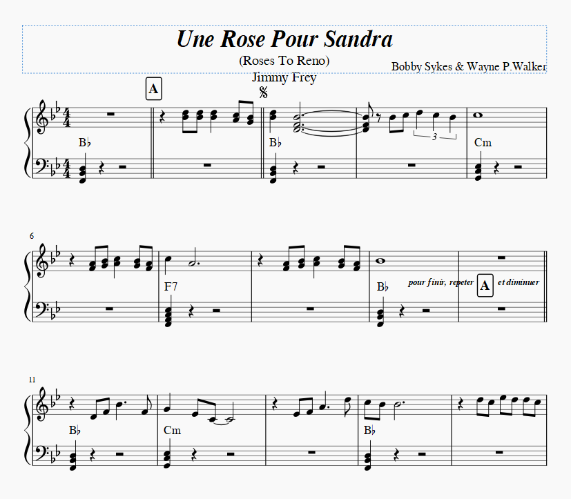Une Rose Pour Sandra