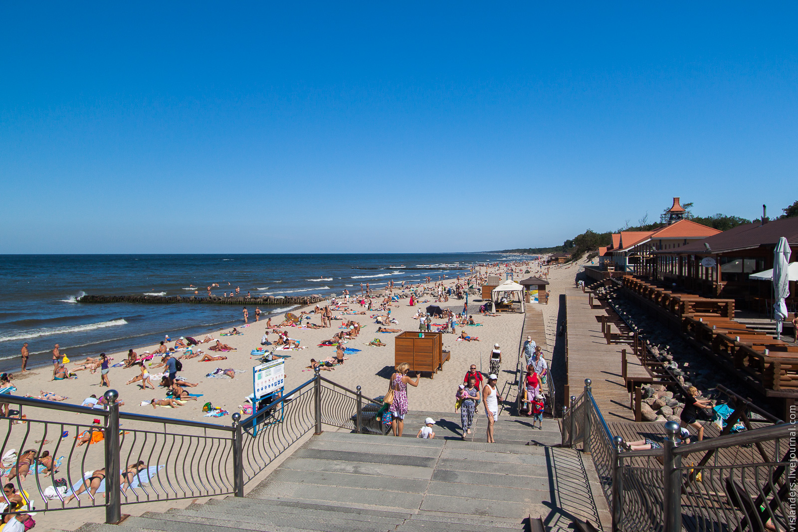 Пляжи Зеленгорадска