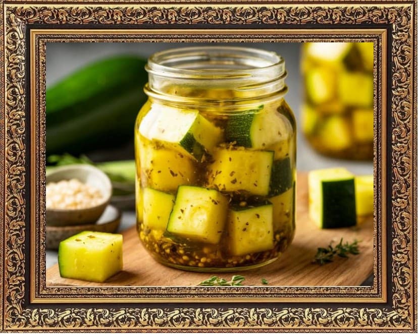 маринованные кабачки как грибы