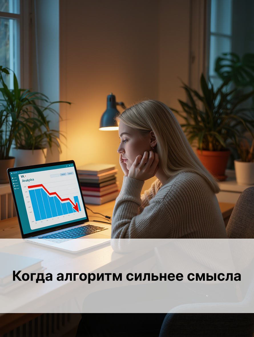 Как алгоритмы ВКонтакте уничтожают этику психологов