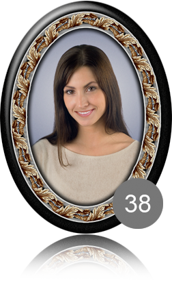 вариант исполнения ритуальной таблички 38