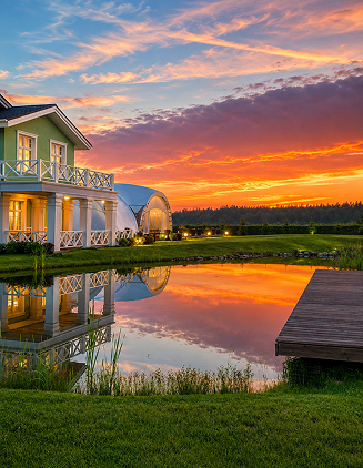 Сценарий: гольф-клуб Вырка и Hilton Garden Inn Kaluga