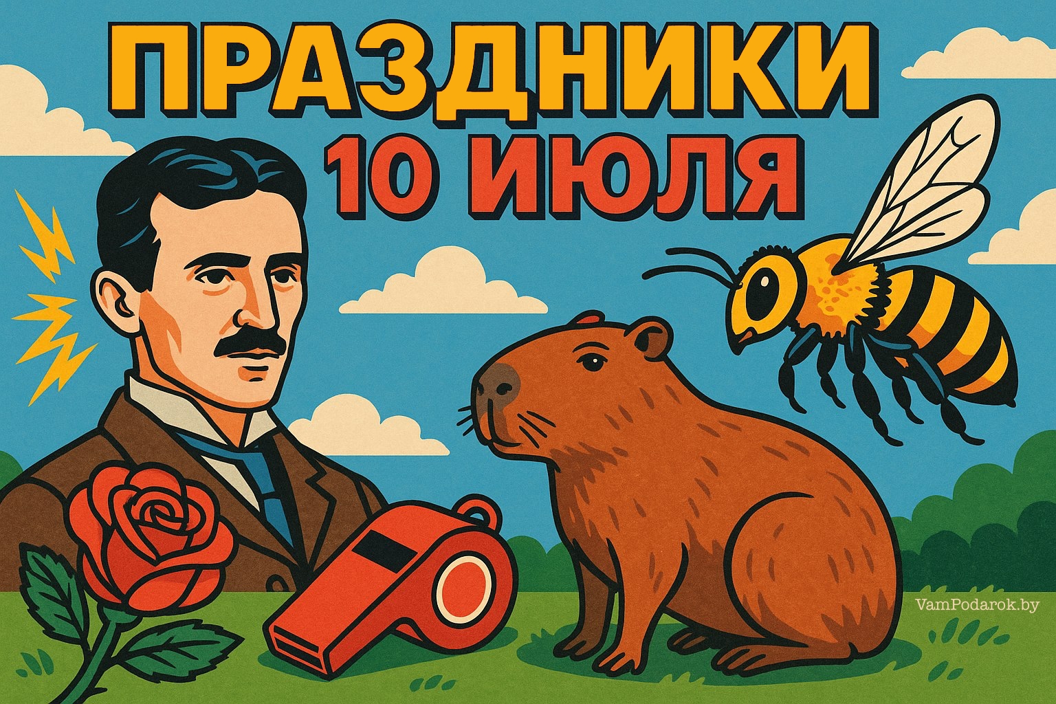 Праздники, именины и народные приметы на 10 июля 2025 года