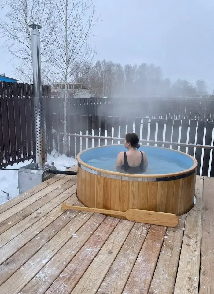 Банный чан Зимняя Нежность — встраиваемый