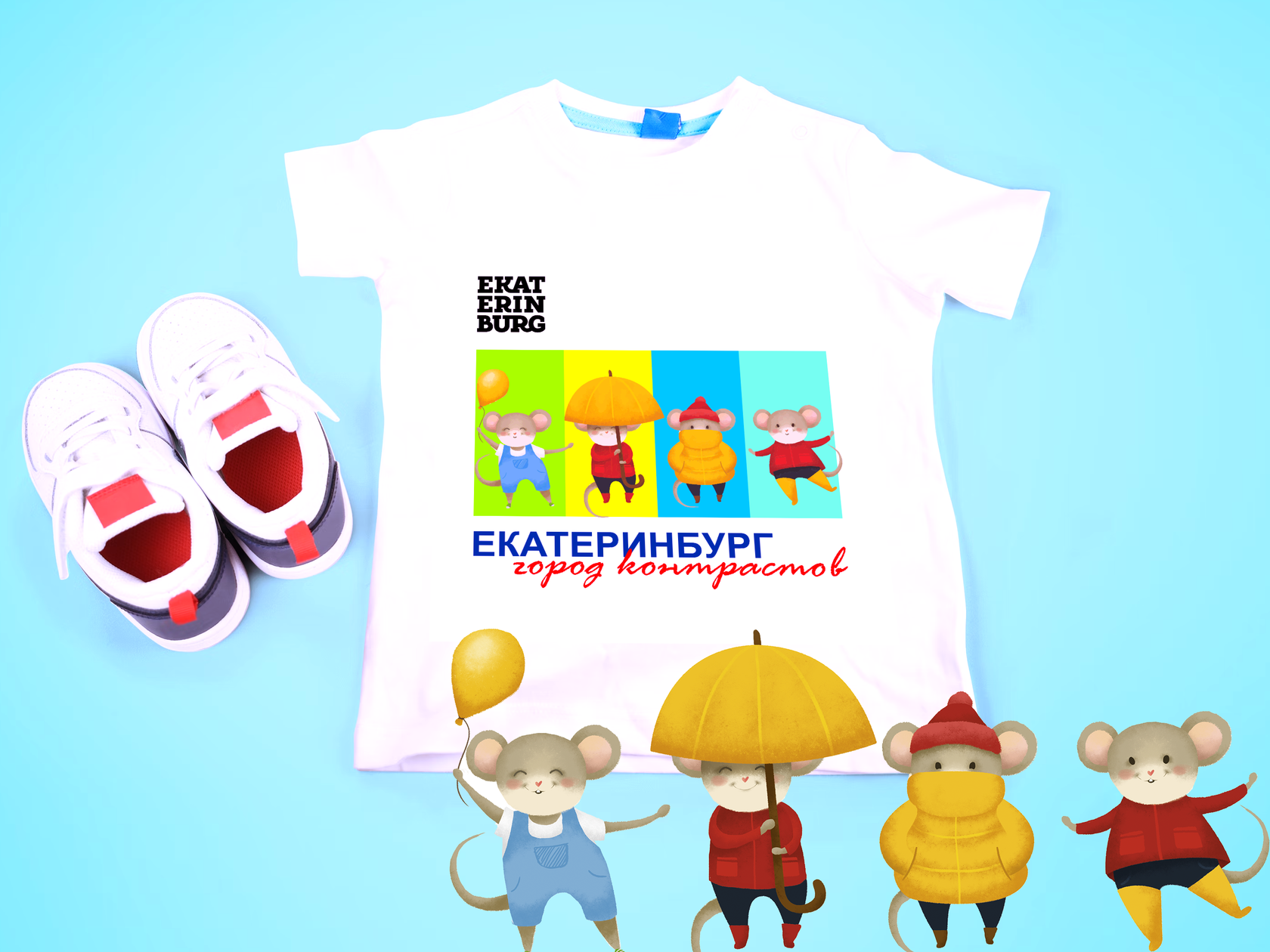 Дизайн футболки для компании. Заказать дизайн футболок 