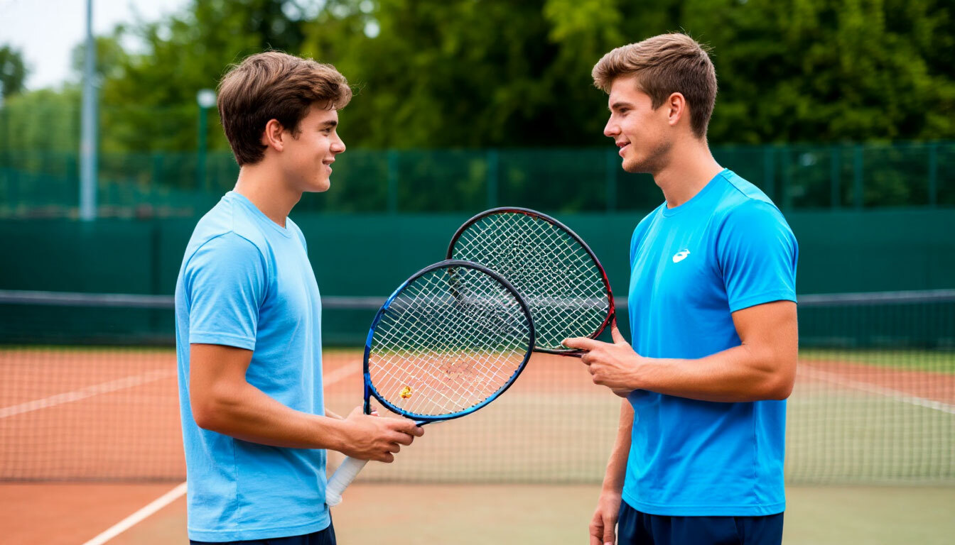 Обучение большой теннис