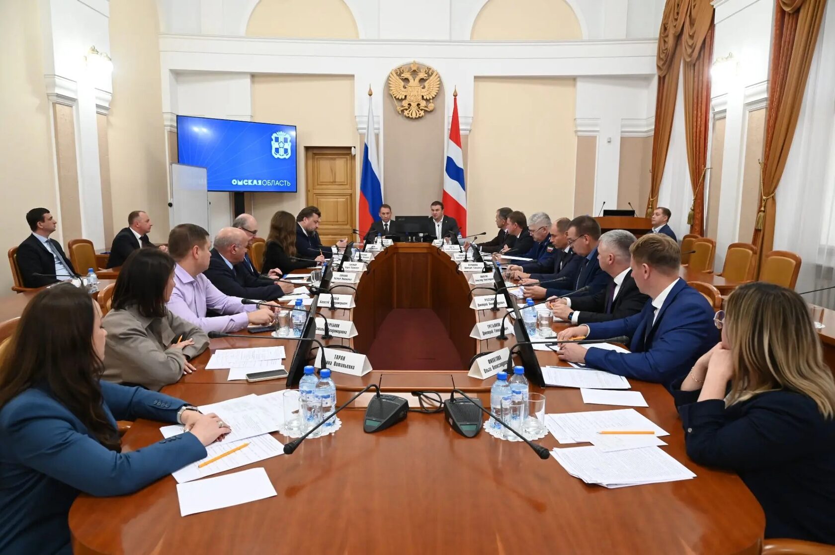 Команда Минприроды работает в Омской области 
