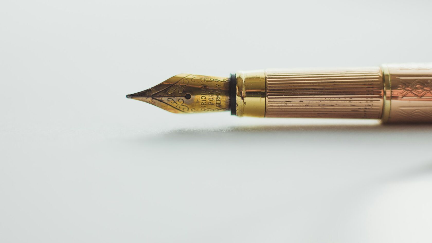 A fountain pen