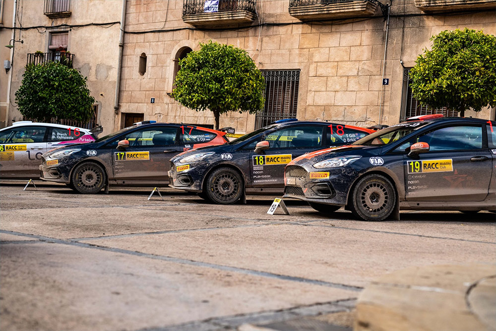 Автомобили участников программы FIA Rally Star, ралли Каталония 2023/Фото: FIA Rally Star