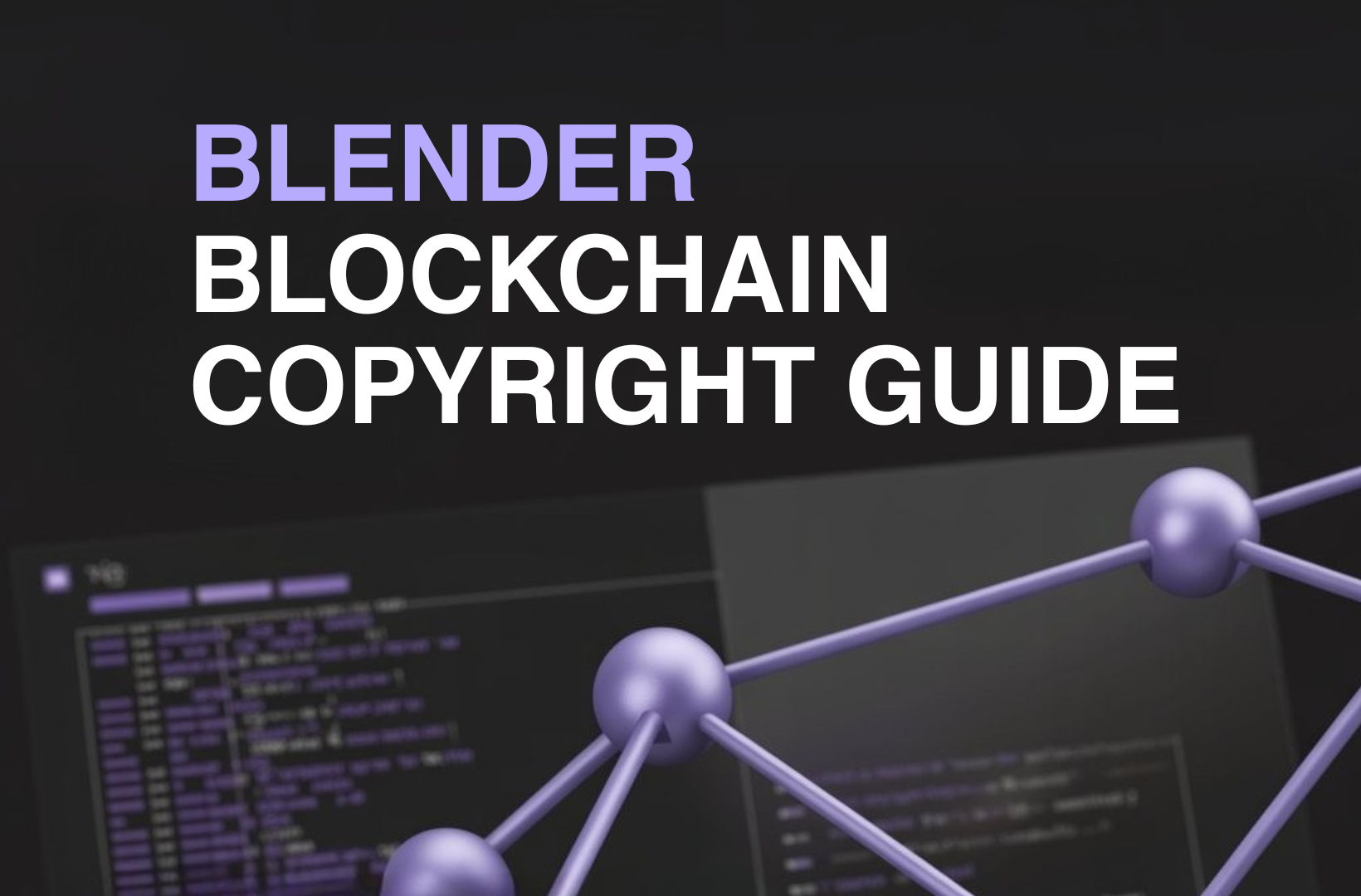 Blender-blockchain-copyright-guide
