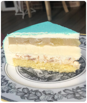 Фото разреза торта