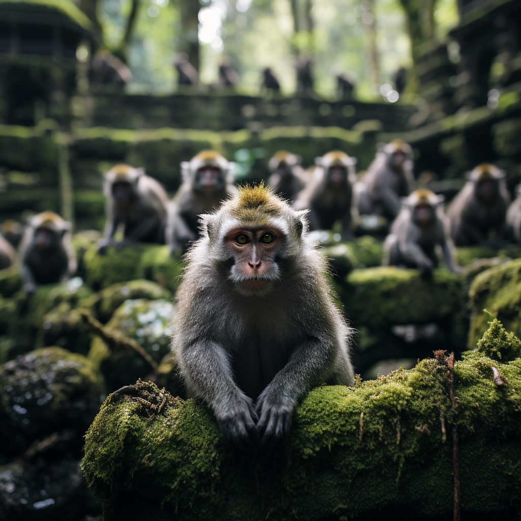 Сакральный лес обезьян в Убуде: духовное убежище и природное наслаждение