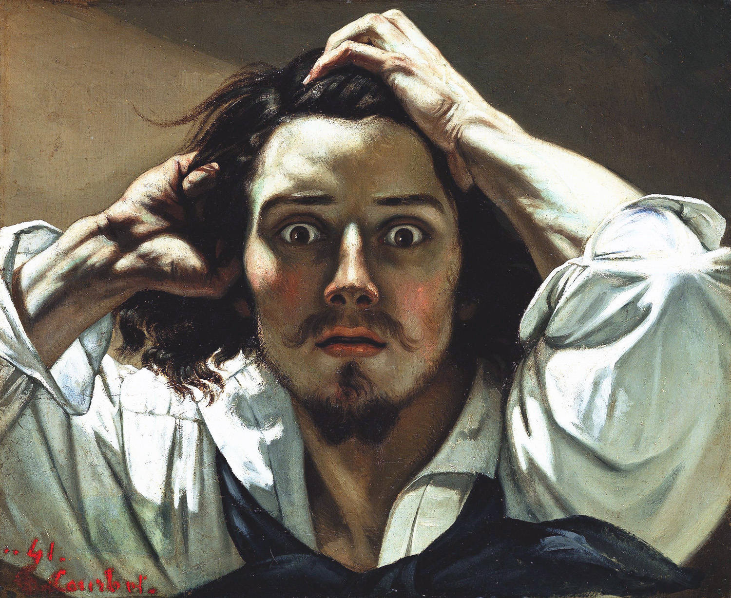 Гюстав Курбе, «Отчаявшийся», 1843–1845
