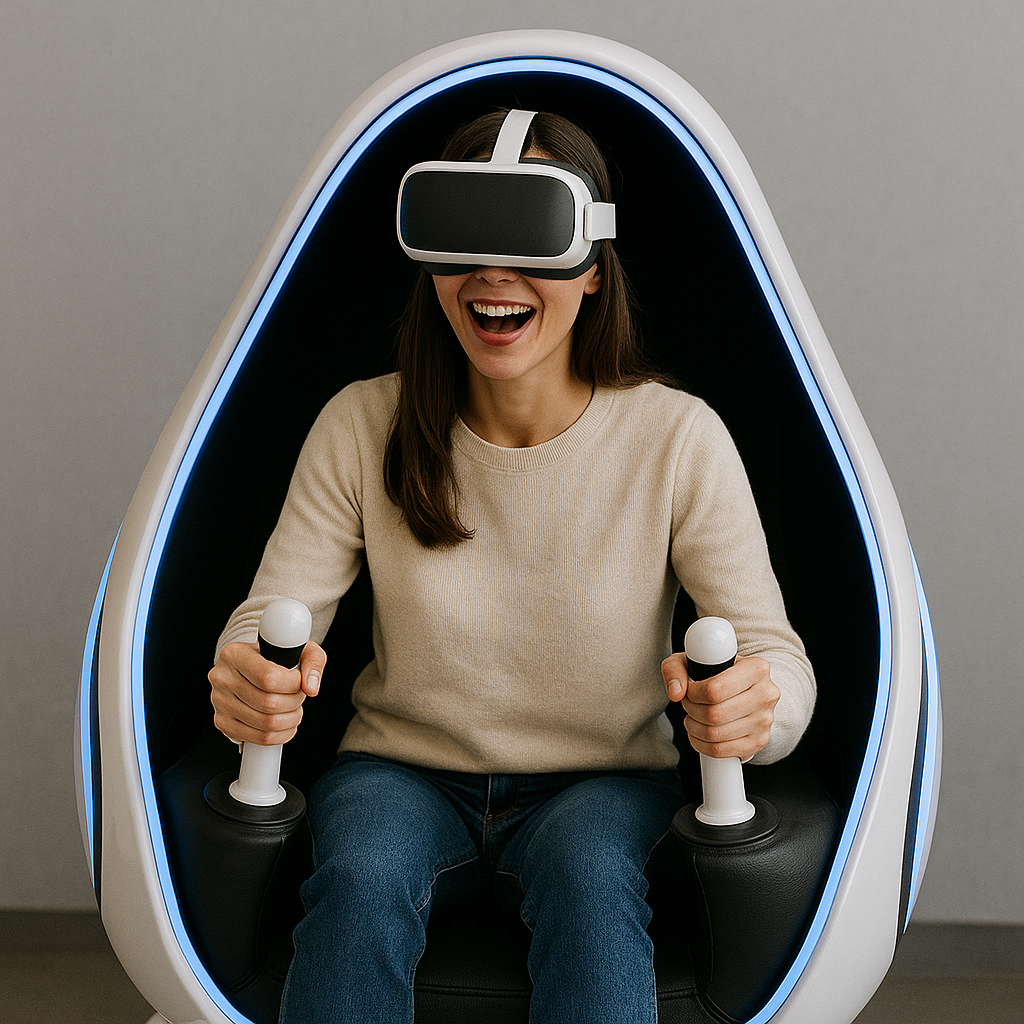 Прибыльный семейный VR аттракцион для детей и родителей с высоким доходом и окупаемостью