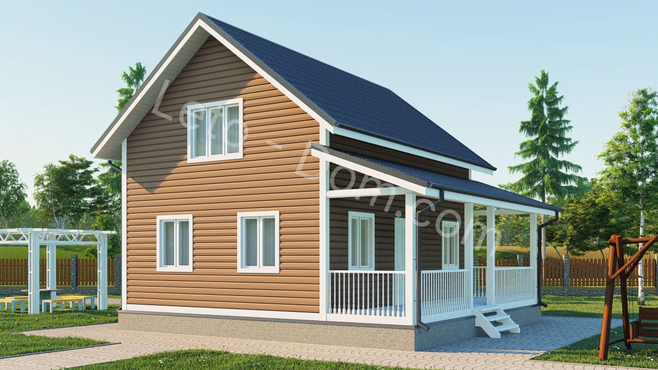 дом из бруса