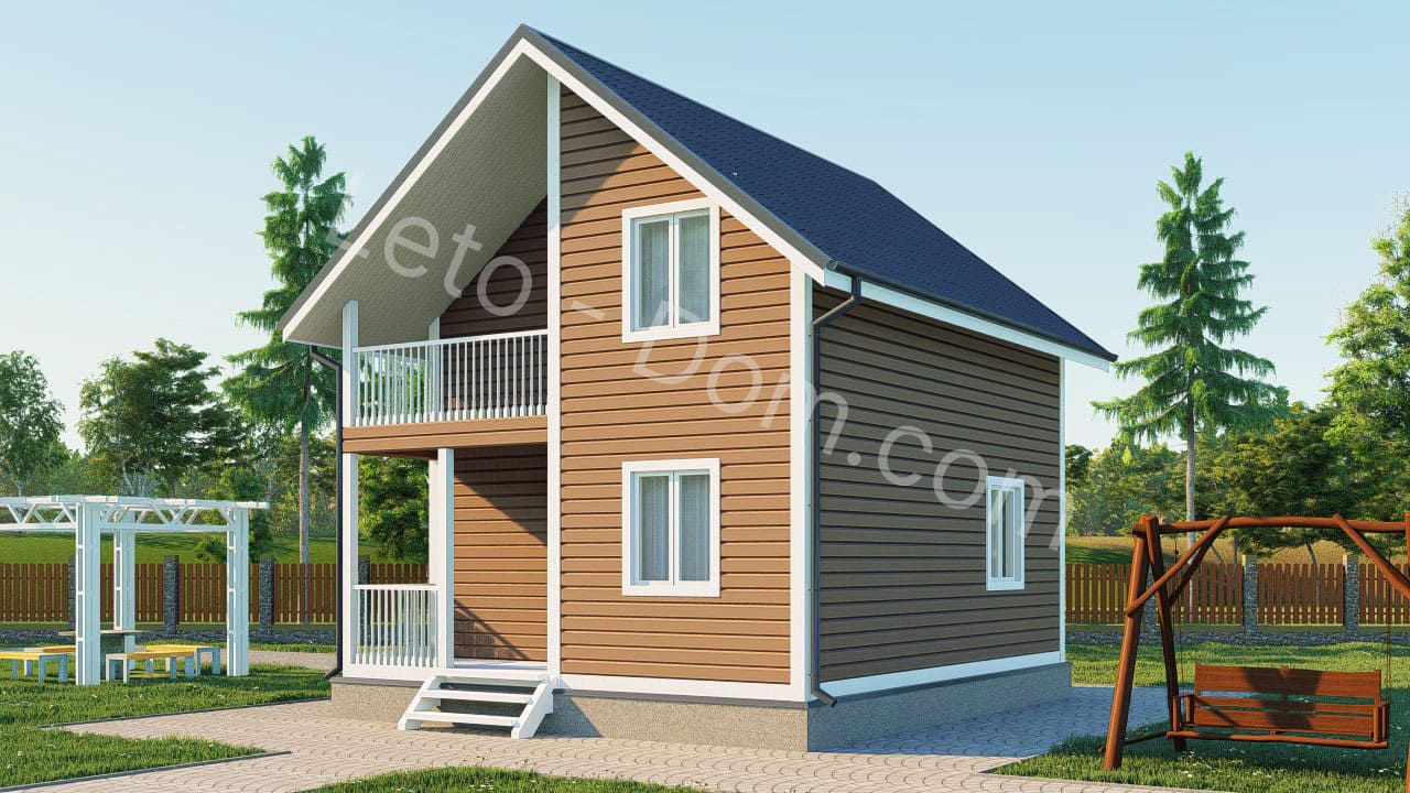 дом из бруса