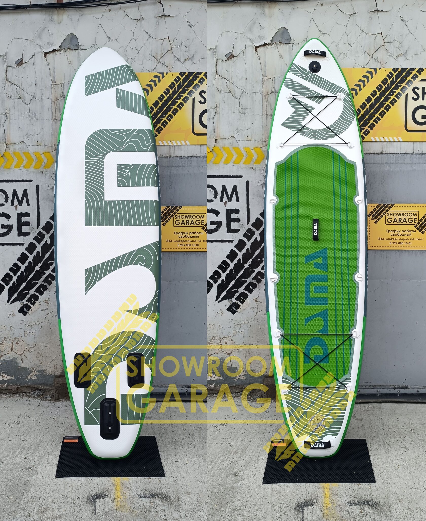 Sup-board Сап доска DAMA Adventure Series GREEN 320x81x15 cm Хабаровск
