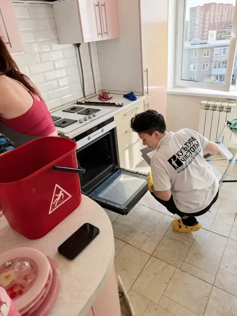 Чистка духовки