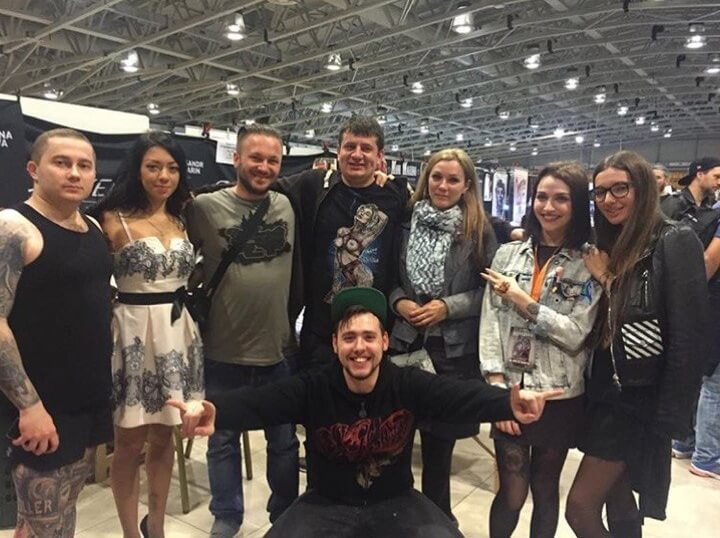 International artists gathered together at the Milan Tattoo Convention in Italy 615
