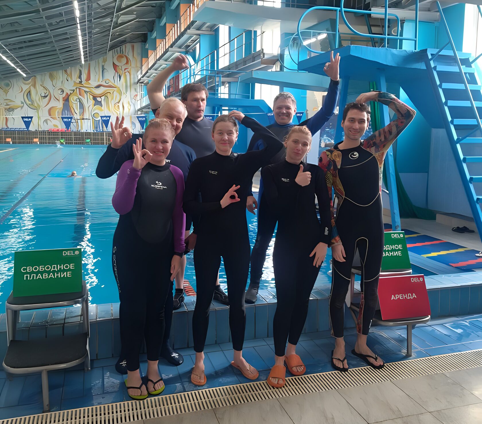 обучение дайвингу в Москве