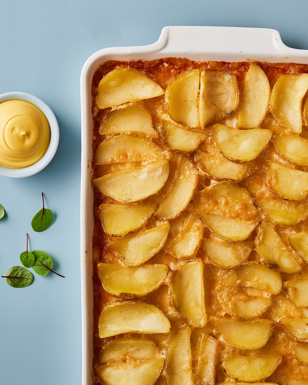 Рецепт дипперов под корочкой из пармезана