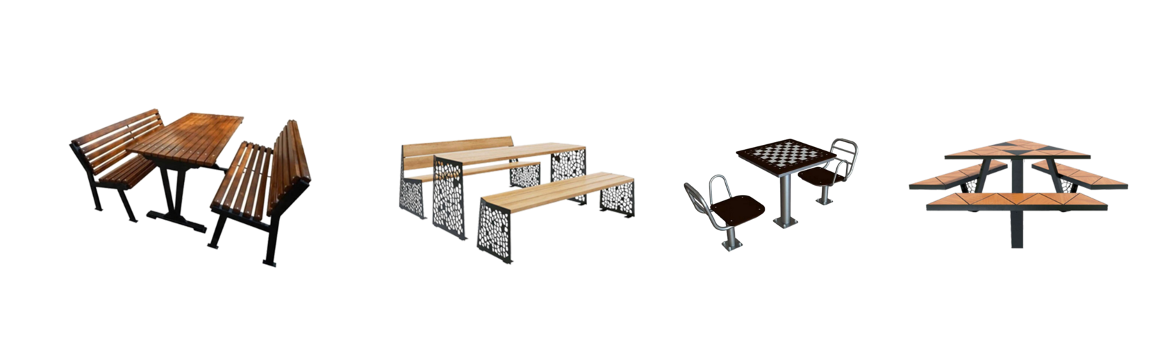 Комплекты парковой и учличной мебели