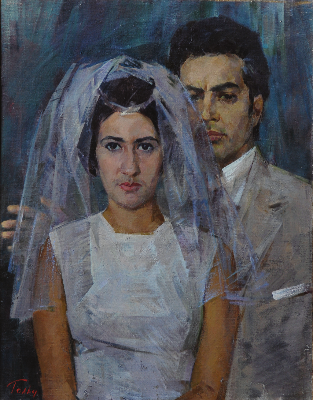 Картины Германа Гольда. Картина плачущая невеста