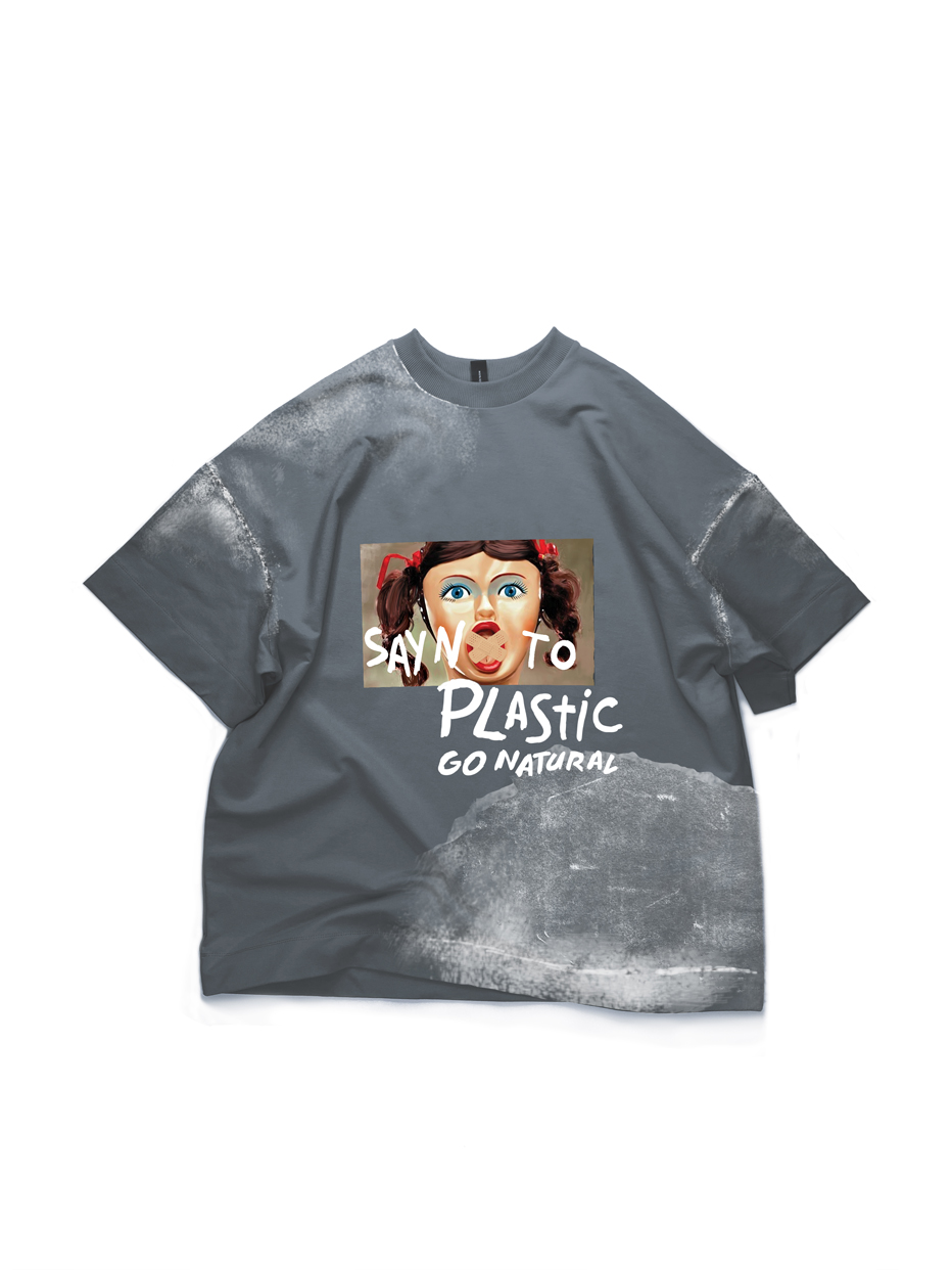 Футболка "Say no to plastic"