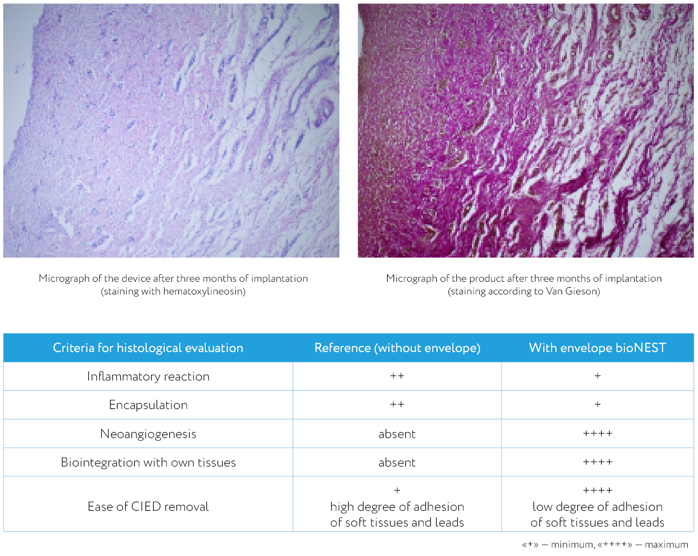 Biological envelope bioNEST