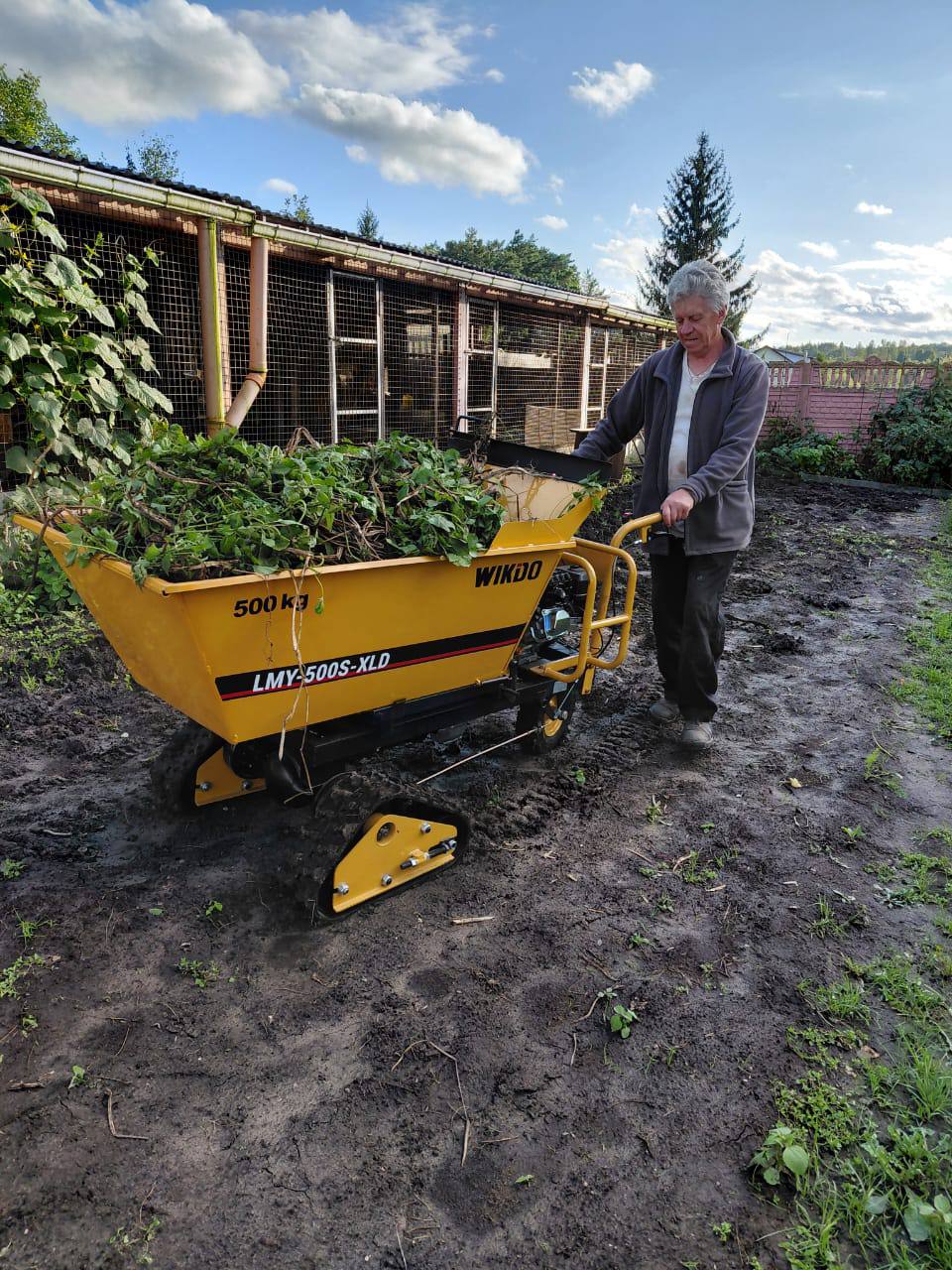 мототележка