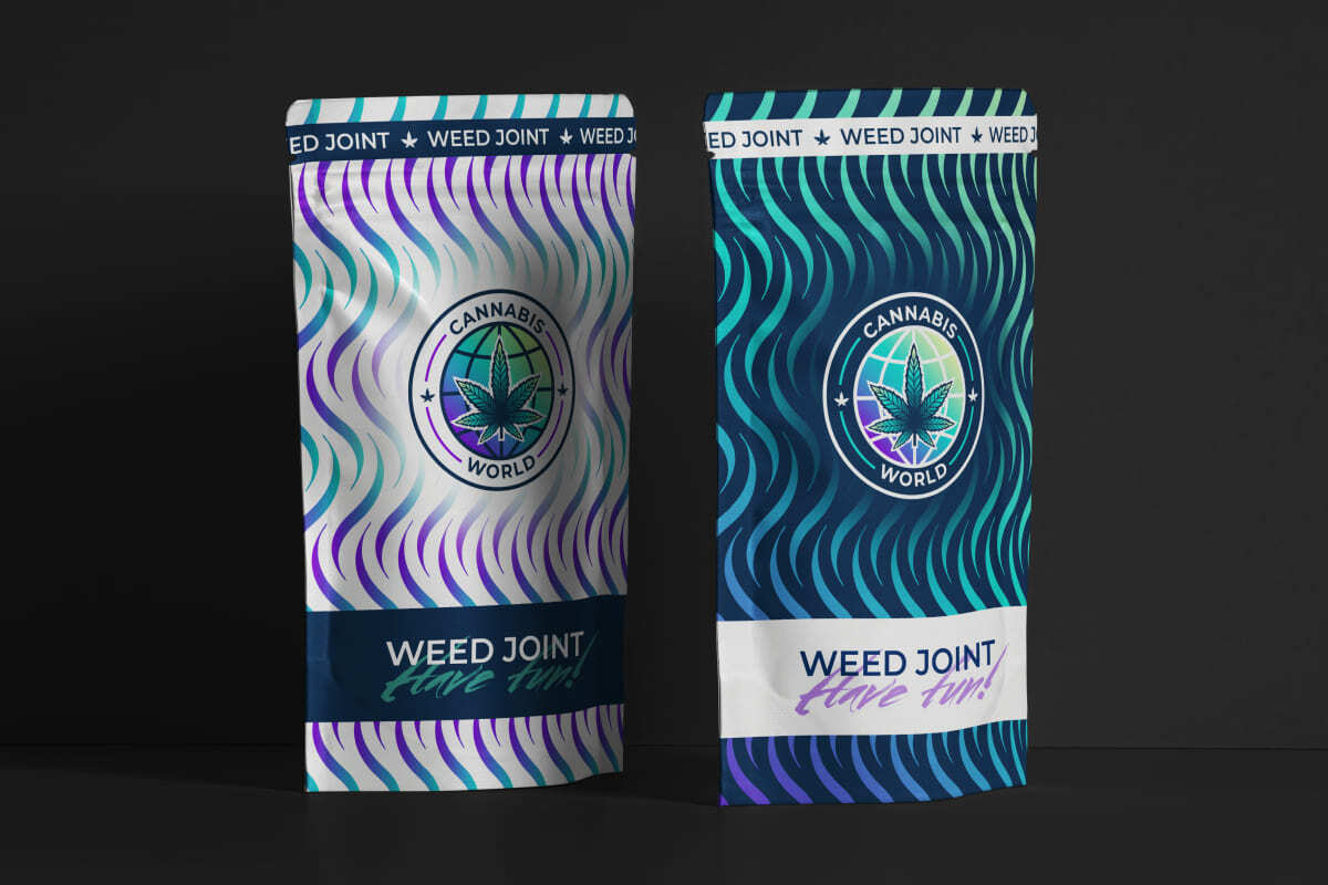 Ребрендинг Cannabis World: логотип, фирменный стиль, оформление соцсетей