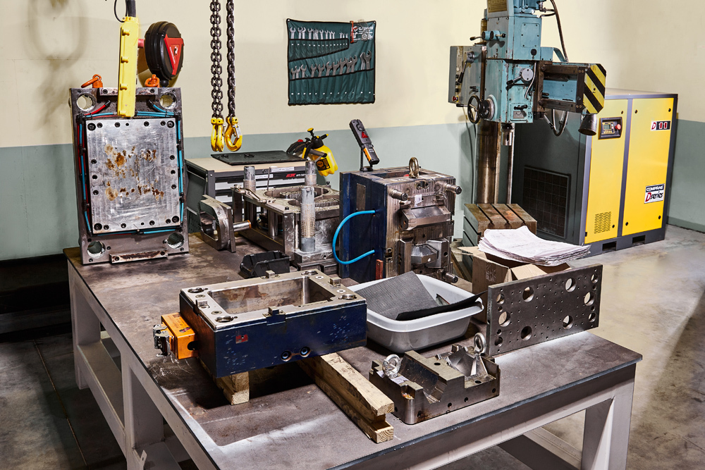 съемка пресс-форм на складе