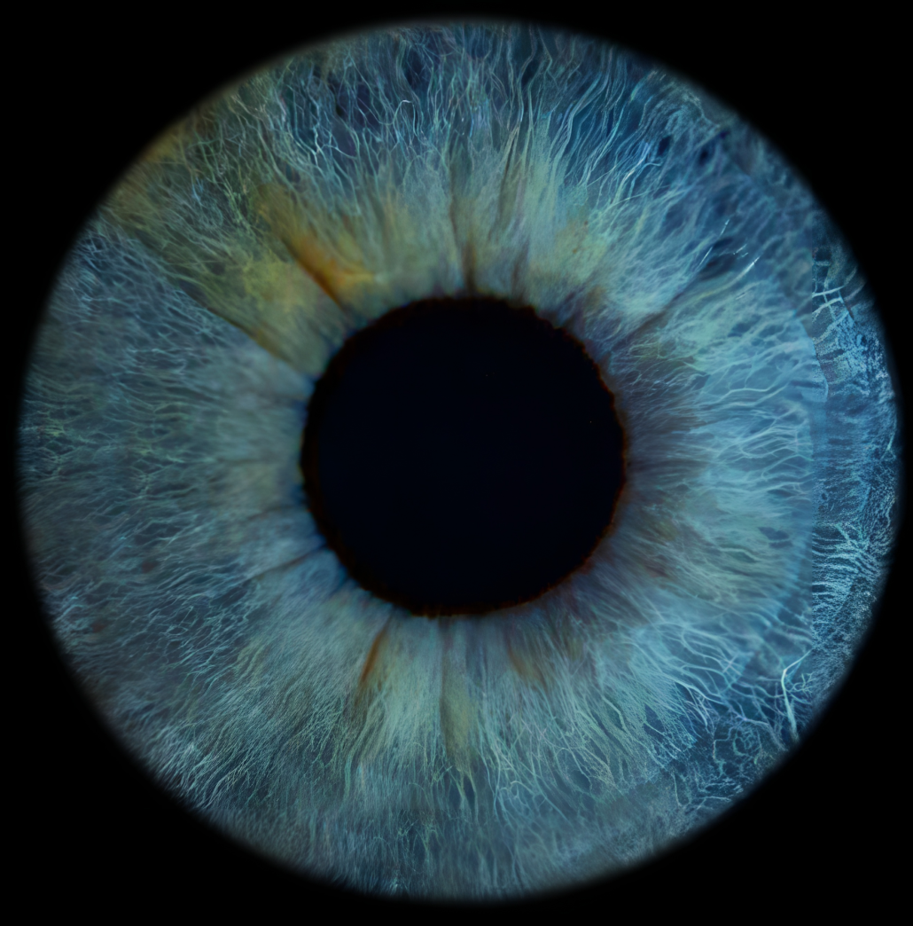 Фотозона Фото радужки глаза