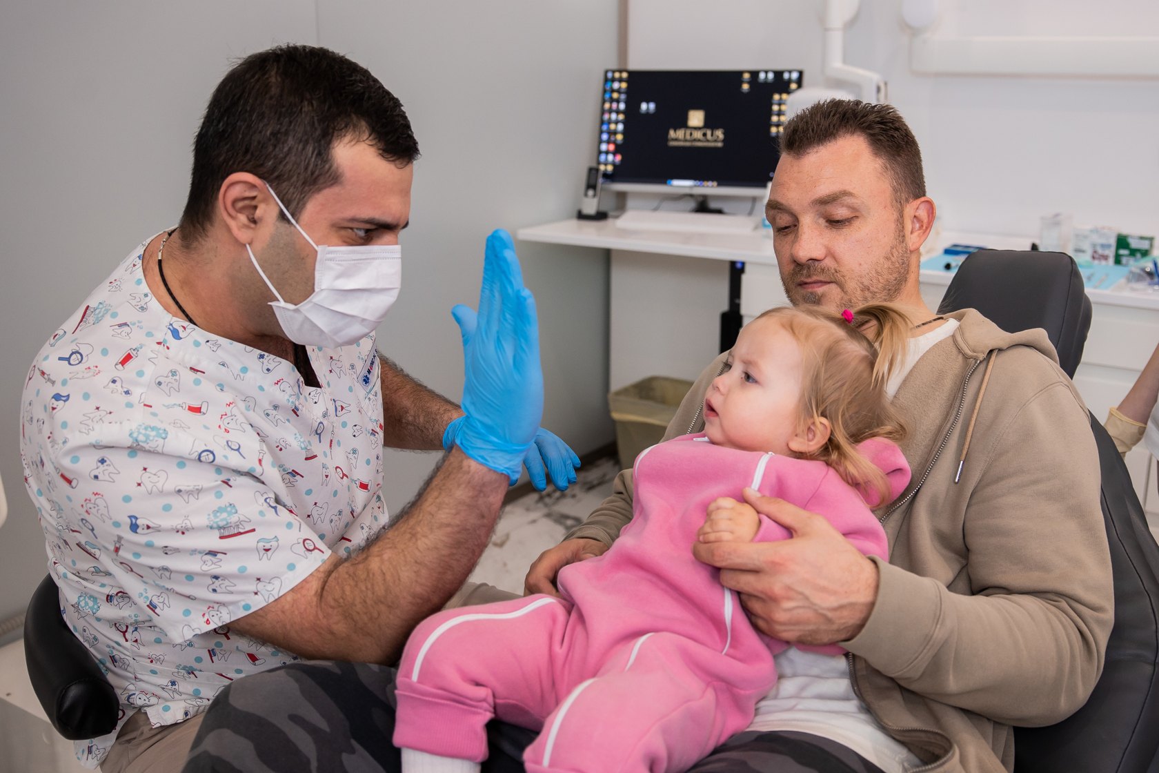 Фотография приёма из архива MEDICUS