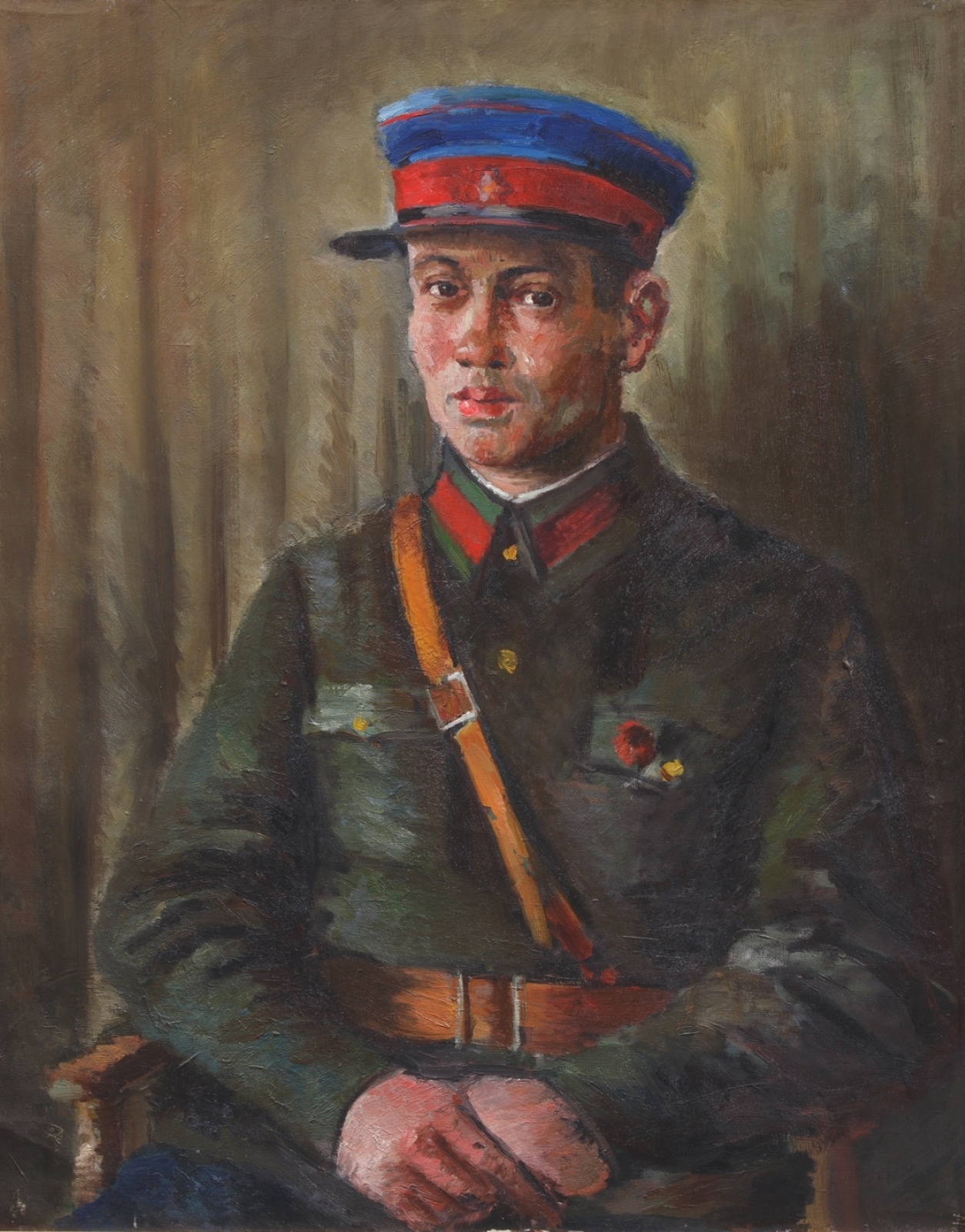 Портрет военного (сотрудник НКВД). 1938