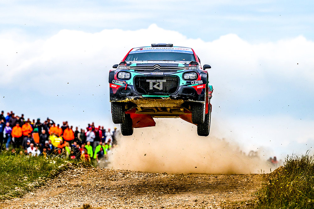 Макс Макрей и Кэмерон Фэр, Citroën C3 Rally2 (KN S116), ралли Венгрия 2025 / Фото: Jaanus Ree / Red Bull Content Pool