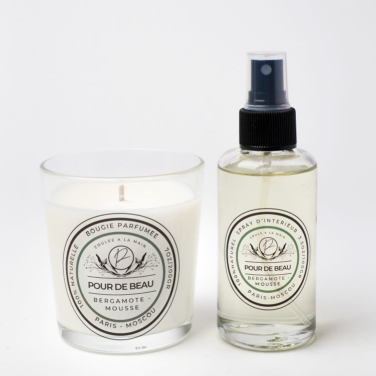 свеча и спрей