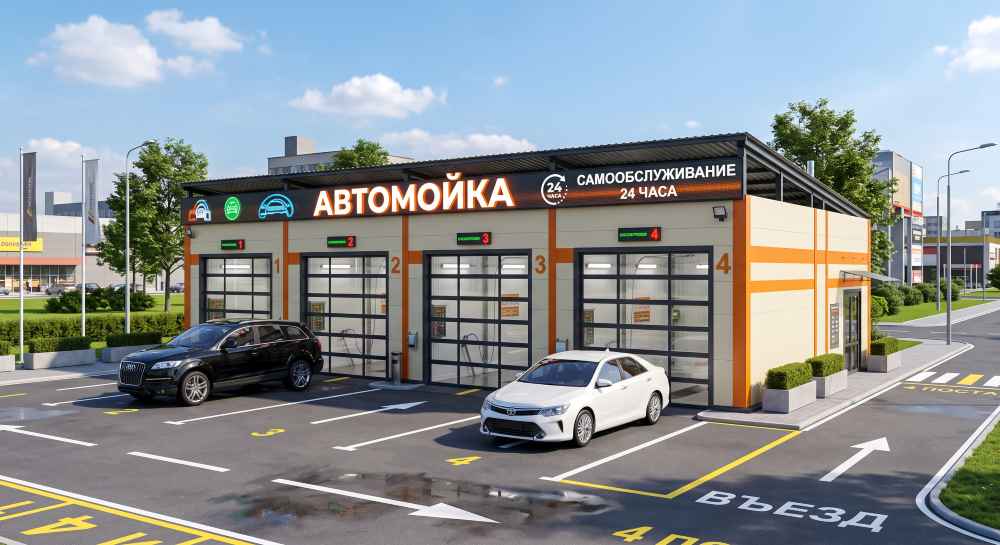 автомойки проекты готовые
