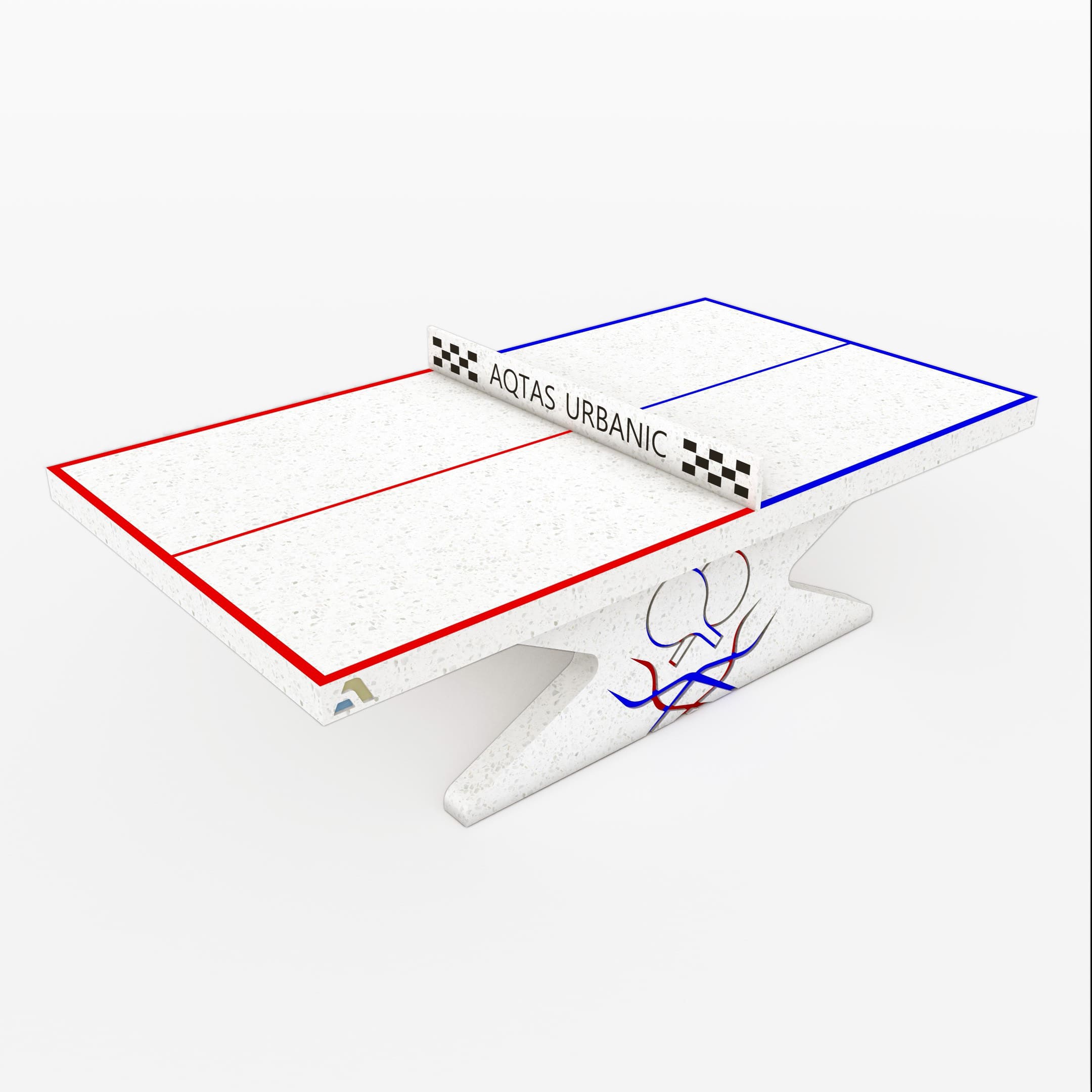 Теннисный стол из композитного мрамора