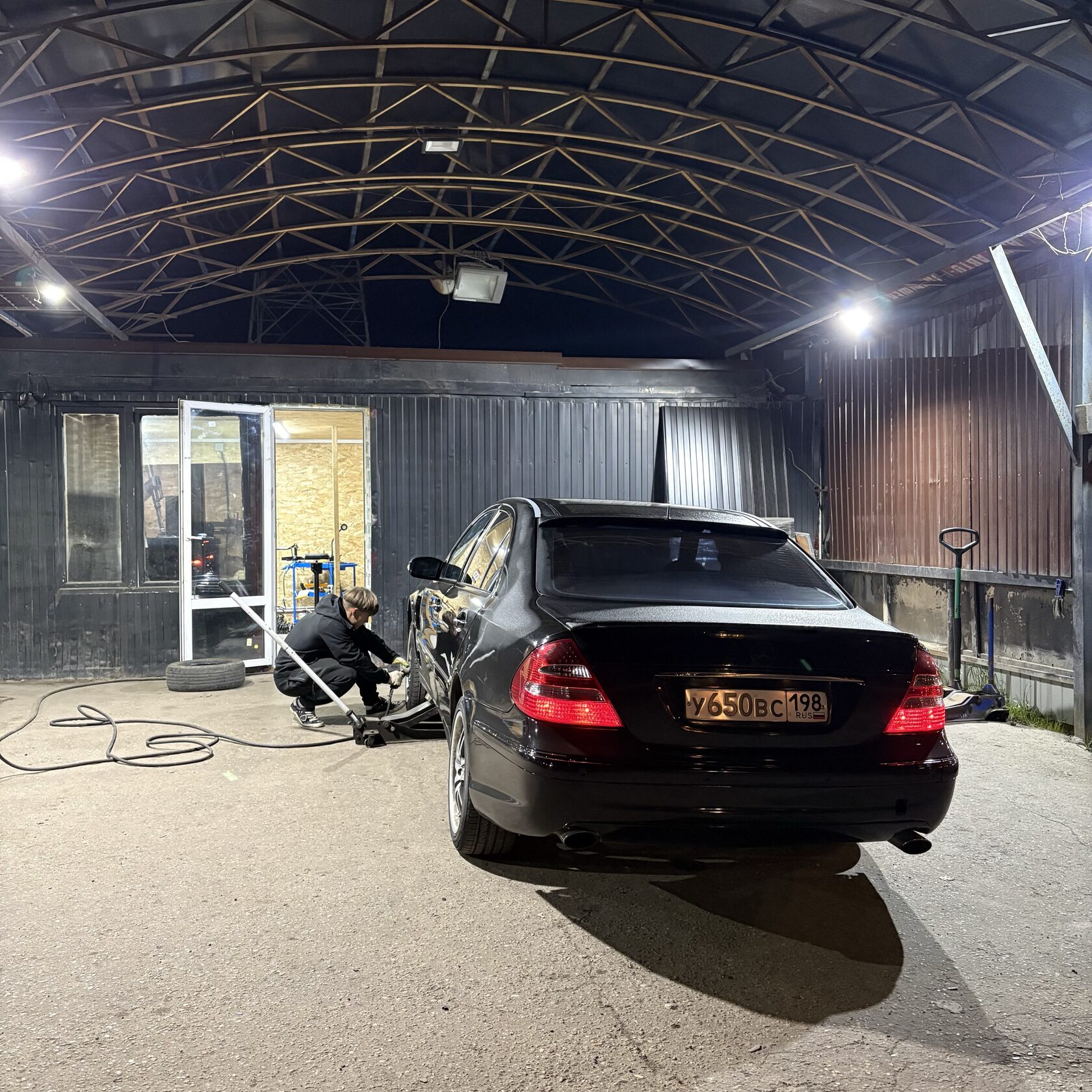 Площадка шиномонтажа 24 в Андреевке