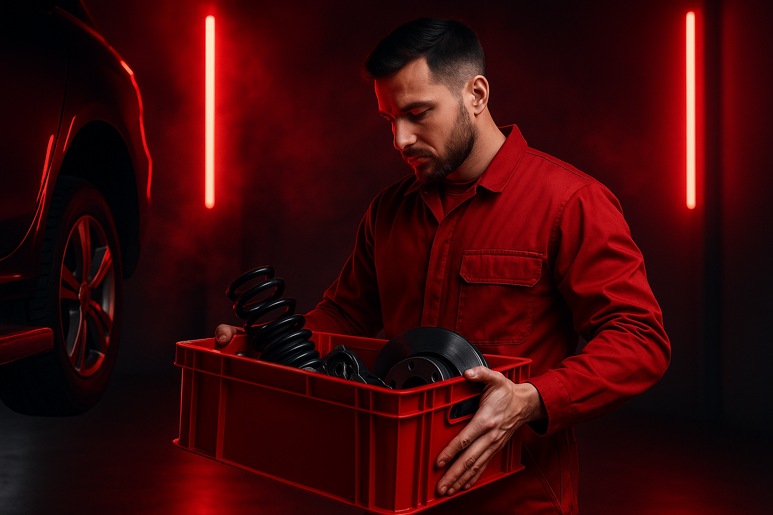 Механик SM DRIVE подбирает запчасти