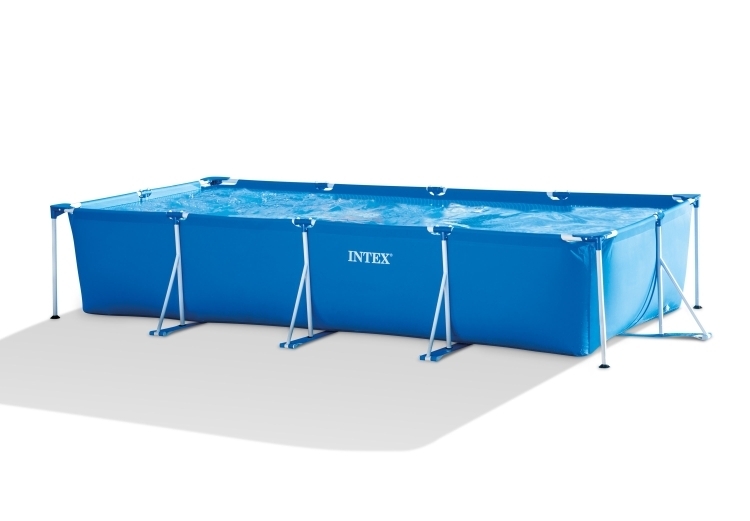 Каркасный прямоугольный бассейн Intex 450х220х84см, 7127л (28273) - Intex