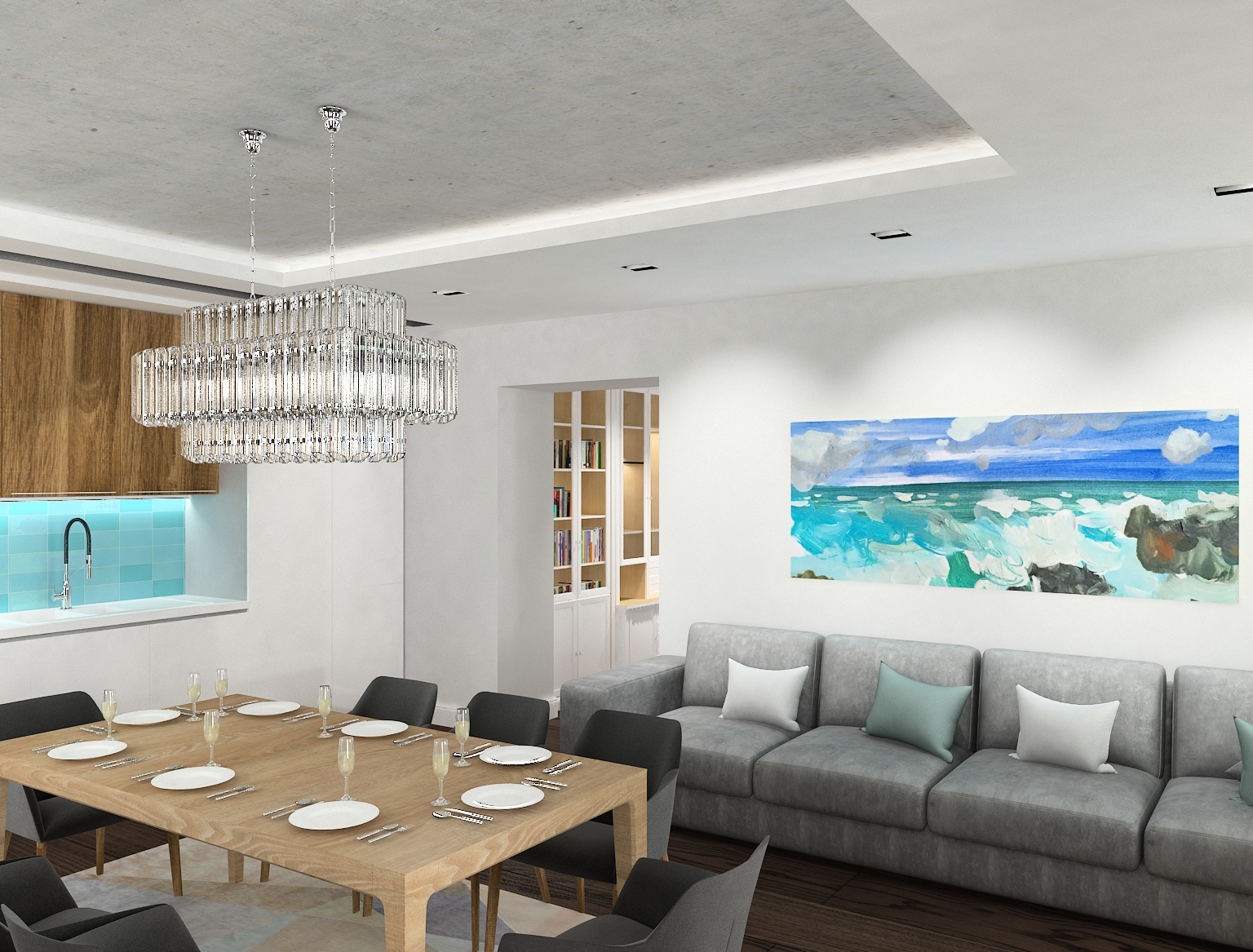 Трехкомнатная квартира