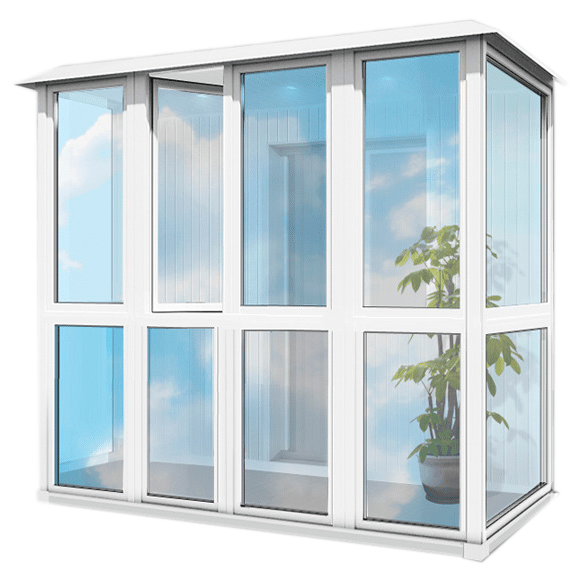 Остекление, утепление и отделка балконов в Улан-Удэ от \"Окна Бурятии\"