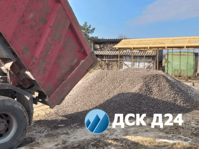 Купить щебень с доставкой от ⚡ 950 руб/м3 СПБ и ЛО