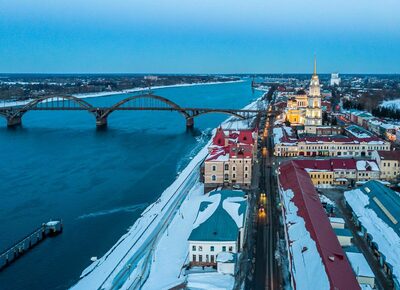 Рыбинск - город старинных кварталов