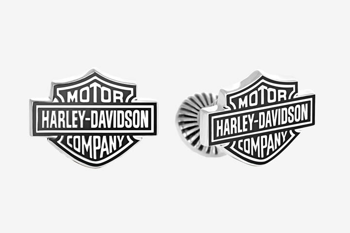 запонки на заказ с эмалью